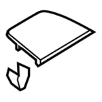 AA8Z18978AB - Body: Speaker Grille for Ford: Flex Image