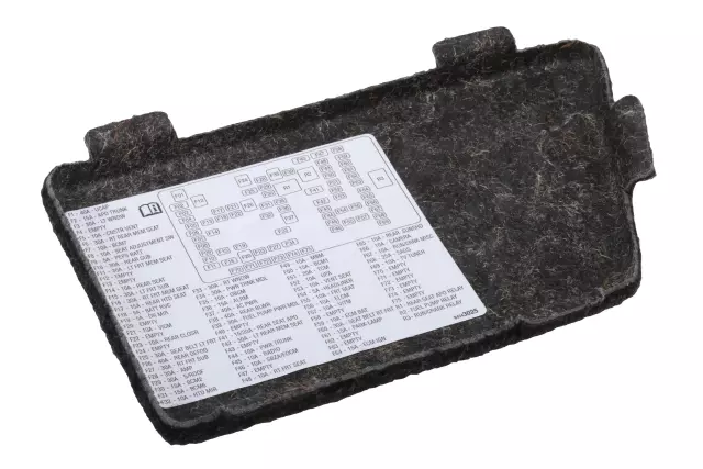 Rear Compartment Side Trim Panel Access Hole Cover - GM (84343026)