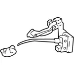 YL8Z78219A65CAA - Body: Latch Assembly for Ford: Escape Image