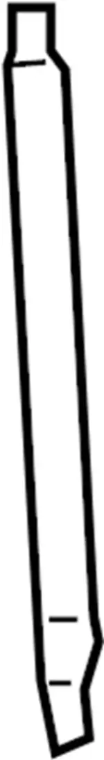 E0C507S60KNW - Body: Value Advantageâ„¢ STAY ASSY BACK DOOR for INFINITI: QX56 Image