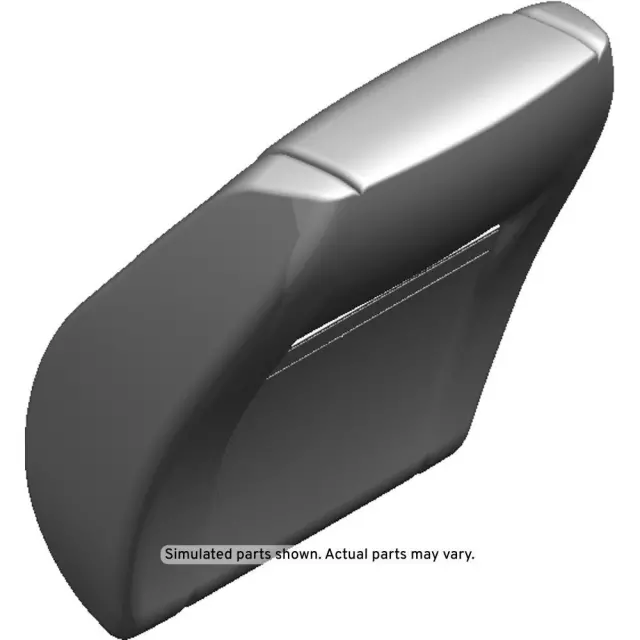 Black Front Passenger Side Seat Back Cover - GM (84406976)