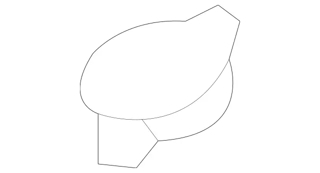 23067302387F22 - Body: Cap for Mercedes-Benz Image