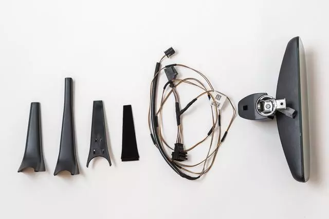 Enhanced Rear-View Mirror With Homelink - Volkswagen (000-072-548-A)