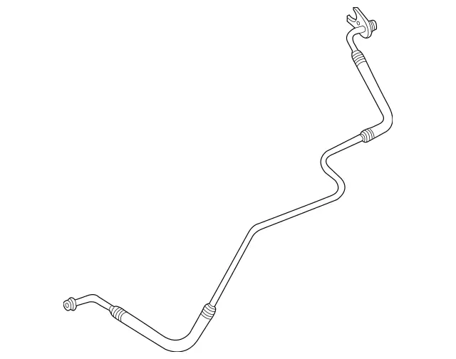 2098300315 - HVAC: AC Tube for Mercedes-Benz Image