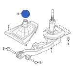 PR3Z7213AB - : Shift Knob for Ford: Mustang Image