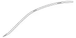 2576908200 - : Water Deflector for Mercedes-Benz Image