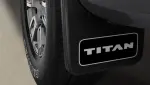 999J2W80D7 - Exterior: Mud Flaps Front Kit - TITAN for Nissan: TITAN, TITAN XD Image