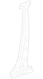 1666301700 - Side Walls: B-Pillar for Mercedes-Benz Image