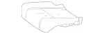 1679303402 - Folding Seat/Center Seat: Padding, Cushion for Mercedes-Benz Image