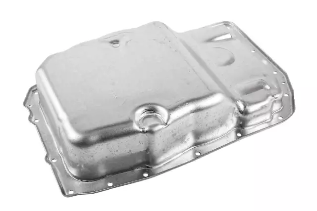 24222657 - Maintenance &amp; Lubrication: Transmission Oil Pan for Cadillac: Escalade, Escalade ESV, Escalade EXT, XLR | Chevrolet: Avalanche, Corvette, Silverado 1500, Silverado 1500 LD, Suburban, Suburban 1500, Tahoe | GMC: Sierra 1500, Sierra 1500 Limited, Yukon, Yukon XL, Yukon XL 1500 | Hummer: H2 Image
