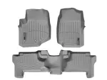 4600712 - : Grey FloorLiner™ DigitalFit®, Front &amp; 2nd Row for WeatherTech Image