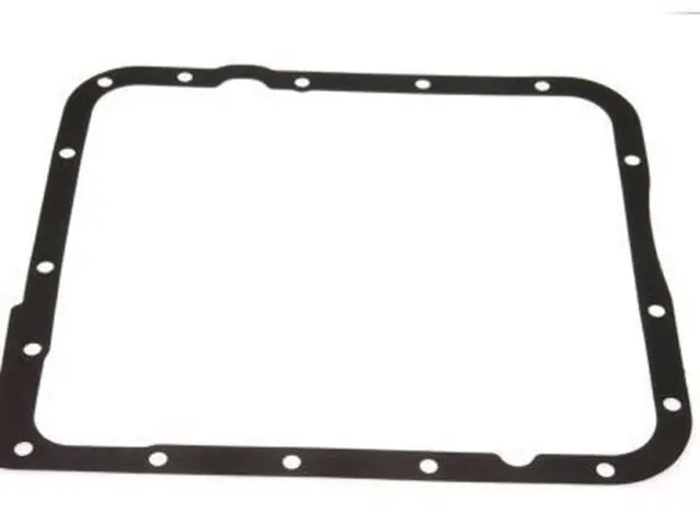 8654799 - : Part# 8654799 Automatic Transmission Fluid Pan Gasket for Buick: Rainier, Roadmaster | Cadillac: Brougham, Escalade, Escalade ESV, Escalade EXT, Fleetwood | Chevrolet: Astro, Avalanche, Avalanche 1500, Avalanche 2500, Blazer, C/K Pickup, C1500, C2500, C3500, C3500HD, Camaro, Caprice, Colorado, Commercial Chassis, Corvette, Express 1500, Express 2500, Express 3500, G10, G20, G30, Impala, K1500 Pickup, K2500 Pickup, K3500 Pickup, K5 Blazer, P30, R10, R20, R2500, R30, R3500, S10, S10 Blazer, Silverado 1500, Silverado 1500 Classic, Silverado 1500 HD, Silverado 1500 HD Classic, Silverado 2500, Silverado 2500 HD, Silverado 2500 HD Classic, Silverado 3500, Silverado 3500 Classic, Silverado 3500 HD, SSR, Suburban 1500, Suburban 2500, Suburban C10, Suburban C1500, Suburban C20, Suburban C2500, Suburban K10, Suburban K1500, Suburban K20, Suburban K2500, Suburban R10, Suburban R1500, Suburban R20, Suburban R2500, Suburban V10, Suburban V1500, Suburban V20, Suburban V2500, Tahoe, Trailblazer, Trailblazer EXT, V10, V20, V30, V3500 | GMC: C1500 Pickup, C2500 Pickup, C3500 Pickup, C3500HD, Canyon, Envoy, Envoy XL, Envoy XUV, G1500, G2500, G3500, Jimmy, Jimmy S15, K1500 Pickup, K2500 Pickup, K3500 Pickup, P2500, R1500 Pickup, R2500 Pickup, R3500 Pickup, S15, Safari, Savana 1500, Savana 2500, Savana 3500, Sierra 1500, Sierra 1500 Classic, Sierra 1500 HD, Sierra 1500 HD Classic, Sierra 2500, Sierra 2500 HD, Sierra 2500 HD Classic, Sierra 3500, Sierra 3500 Classic, Sierra 3500 HD, Sonoma, Suburban C1500, Suburban C2500, Suburban K1500, Suburban K2500, Suburban R1500, Suburban R2500, Syclone, Typhoon, V1500, V1500 Suburban, V2500, V2500 Suburban, V3500, Yukon, Yukon XL 1500, Yukon XL 2500 | Hummer: H2, H3, H3T | Oldsmobile: Bravada, Custom Cruiser | Pontiac: Firebird, GTO Image
