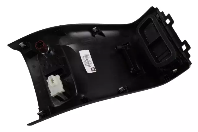 Jet Black Front Floor Console Rear Trim Panel - GM (84138567)