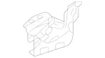 2138800128 - : Hinge for Mercedes-Benz Image