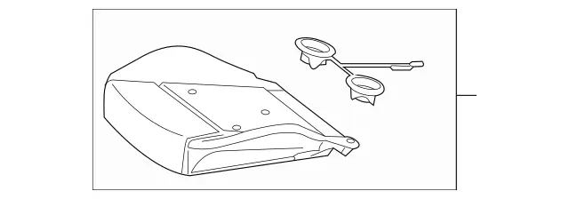 2059108901 - Driver Seat: Padding, Frt. Seat Cush for Mercedes-Benz: C43 AMG, C63 AMG, C63 AMG S, E400, E450, E53 AMG Image image