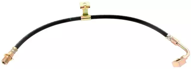 19169840 - Brakes: Front Passenger Side Hydraulic Brake Hose Assembly for Chevrolet: C/K Pickup, R10, R20, R2500, Suburban C10, Suburban K10, Suburban R10, Suburban R1500, Suburban V10, Suburban V1500, V10, V20 | GMC: C1500 Pickup, C2500 Pickup, Jimmy, K1500 Pickup, K2500 Pickup, R1500 Pickup, R2500 Pickup, Suburban C1500, Suburban K1500, Suburban R1500, V1500, V1500 Suburban, V2500 Image