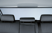 Sun Visors-Rear Side Windows - Coupe - BMW (51-40-0-413-670)