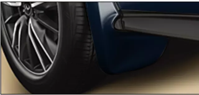 999J2R4BW503 - : Splash Guards - Front - Hermosa Blue for Infiniti Image