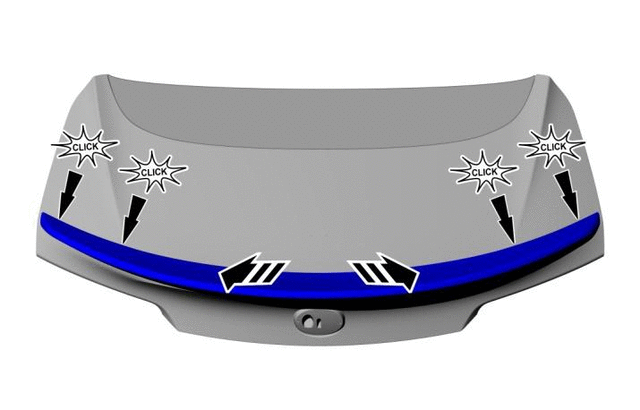 PT47811170TL - Exterior: Rear Spoiler Installation Kit for Lexus: LC500, LC500h Image