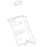 16769072019H93 - Body: Upper Pillar Trim for Mercedes-Benz Image