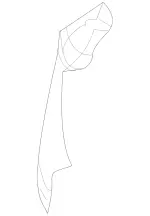 2046200285 - Front-End Assembly, Front Panel: Strut for Mercedes-Benz: C250, C300, C350, C63 AMG, GLK250, GLK350 Image