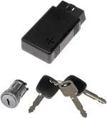 989713 - : Ignition Lock Cylinder Kit With Programming Tool for Dorman Image