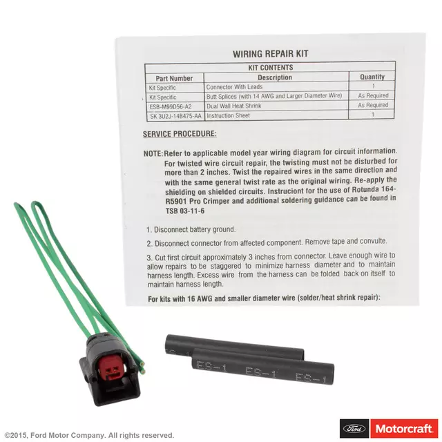 Wire Assembly - Ford (AU2Z-14S411-EA)