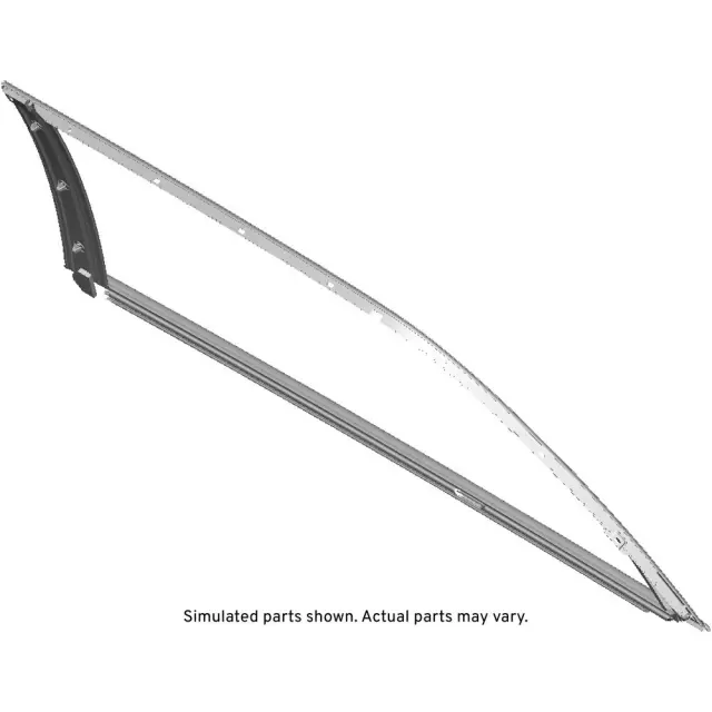 22798070 - : Passenger Side Rear Door Window Molding for Cadillac: DeVille, DTS Image