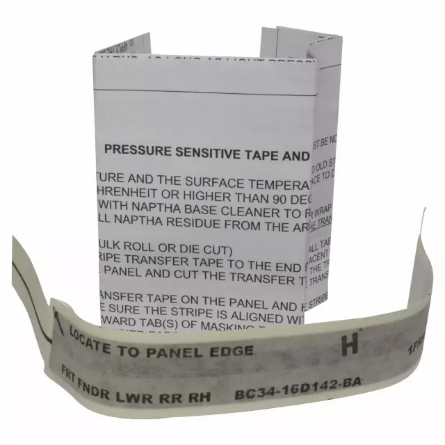 BC3Z6120000BF - Body: Trim Stripe Tape for Ford: F-250 Super Duty, F-350 Super Duty Image