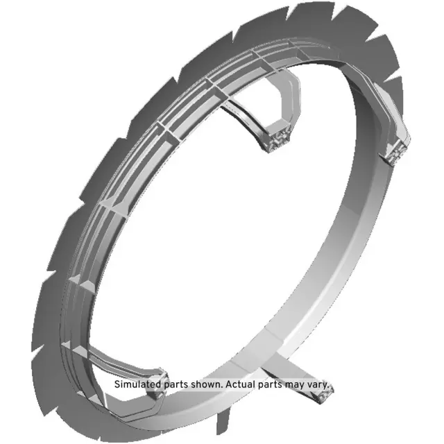 23358526 - : Engine Cooling Fan Shroud for Chevrolet: Silverado 2500 HD, Silverado 3500 HD | GMC: Sierra 2500 HD, Sierra 3500 HD Image