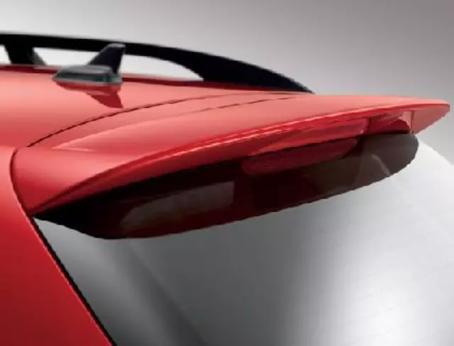 1K9071640DSY3D - Exterior: Hatch Top Spoiler - Tornado Red G2G2 for Volkswagen Image