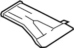 27831EG010 - Body: Heater Duct for INFINITI: M35, M45 Image