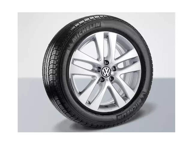 DT184022593TA - : 18 Davenport Silver W/ TPMS for Volkswagen: Tiguan Image