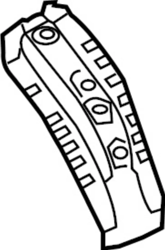 F41665NAMA - Body: Reinforcement for INFINITI: QX50, QX55 Image