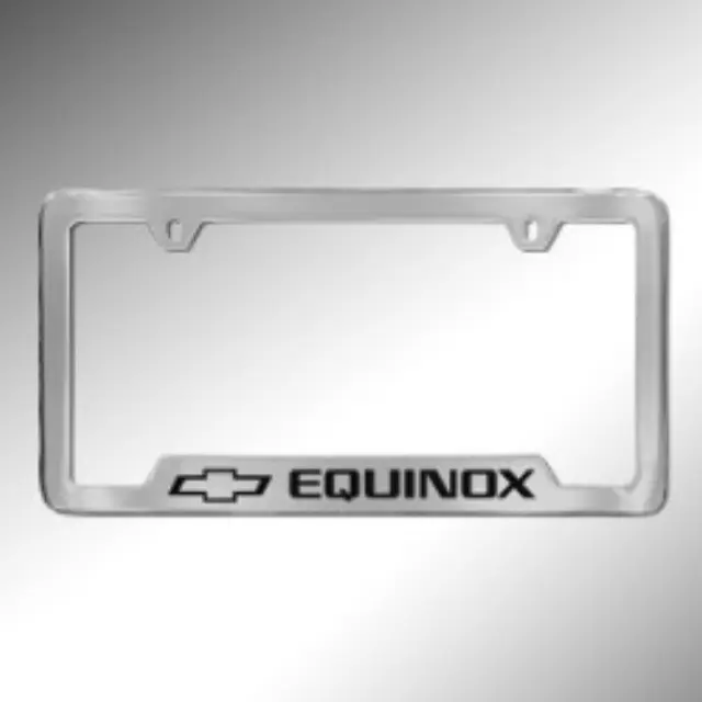 19330387 - Exterior: License Plate Frame, Chrome for Chevrolet: Equinox Image