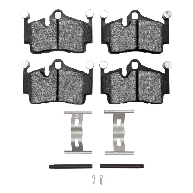 1551113401 - Brakes &amp; Brake Parts: DFC 5000 Advanced Pads - Low-Metallic and Hardware Kit for DYNAMIC FRICTION Image