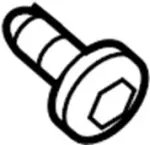 155310631 - Body: Door Trim Panel Clip for Infiniti Image