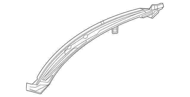 1678302103 - Heating and Ventilation: Water Baffle for Mercedes-Benz: GLE350, GLE450, GLE450e, GLE53 AMG, GLE580, GLE63 AMG S, GLS450, GLS580, GLS63 AMG, Maybach GLS600 Image image