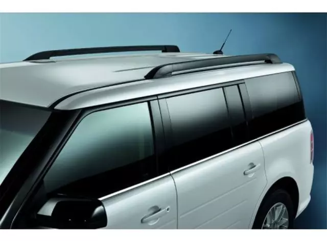DA8Z7455100AA - Hauling: Roof Rails, Black Side Rails for Ford: Flex Image