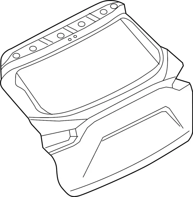 K01005NAMA - Body: Lift Gate for INFINITI: QX50 Image