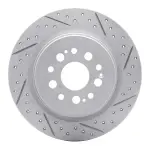 83059070R - : DFC Geoperformance Rotor - Drilled and Slotted for DYNAMIC FRICTION Image