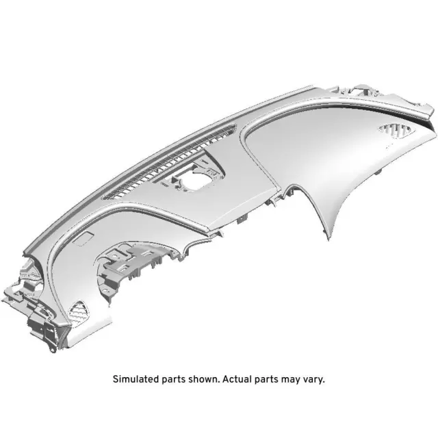 84537253 - : Jet Black Instrument Panel for Chevrolet: Impala Image