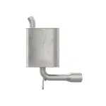52469 - : Quiet-Flow SS Direct Fit Exhaust Muffler Assembly 2" Inlet (OD) 3" Outlet (OD) for Walker Exhaust Image