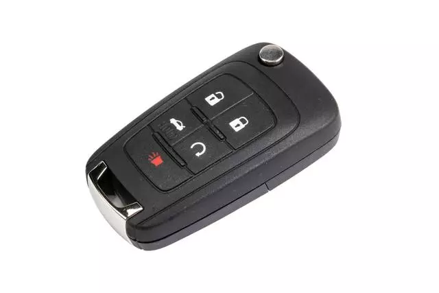 13586490 - : Door Lock and Ignition Lock Uncoded Folding Key with Remote Control Door Lock Transmitter for GM Image