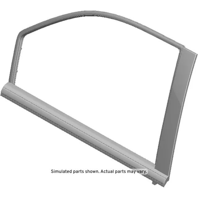 20772075 - : Front Driver Side Door Window Reveal Molding for Cadillac: Escalade, Escalade ESV, Escalade EXT Image