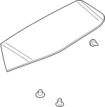 960305DA2B - : Spoiler Assembly for Infiniti Image