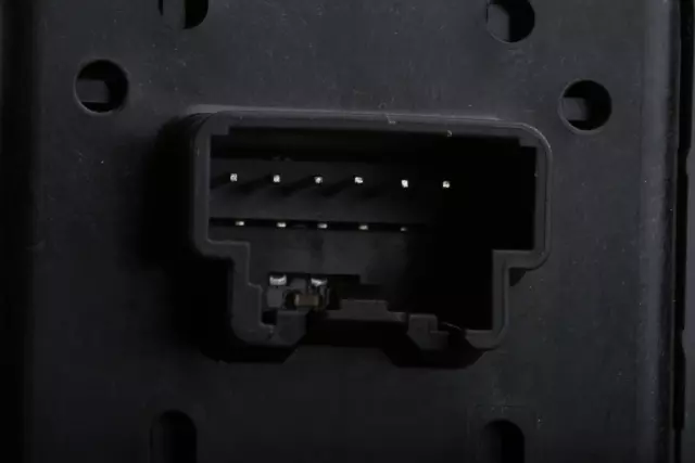 Jet Black Front Driver Side Door Window Control Switch - GM (84806342)