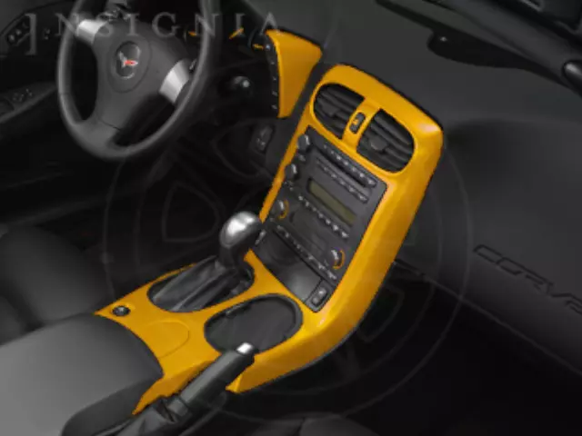 Chevy Corvette Yellow Interior Appearance Package OEM NEW Genuine - GM (19165873)