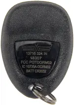 13716 - : Keyless Entry Remote with DIY Programming- 3 Button for Dorman Image