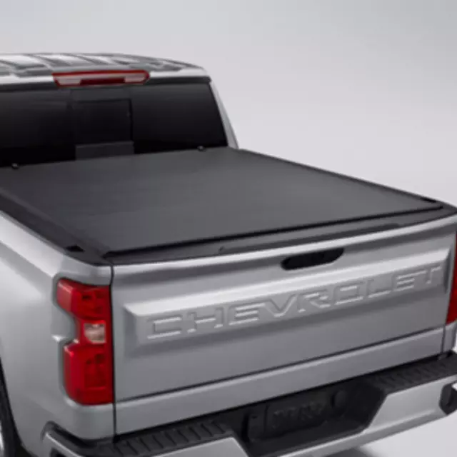 85120309 - Bed Products: Bed Tonneau Cover, Soft Roll-Up W\\/Bow-Tie Logo for GM Image